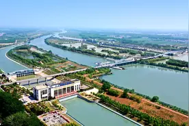 南水北调东线一期工程累计向山东省调水量突破60亿立方米 助力京杭大运河重现生机图片