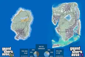 曝《GTA6》地图比5代大一倍！地图细节随之公布图片