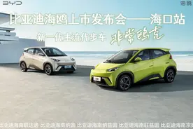 售7.38-8.98万元 比亚迪海鸥海南上市图片