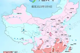 全国入夏进程图出炉！看看真正的夏天到哪了图片