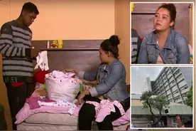巴西医生接生时扯断婴儿的头，婴儿父亲崩溃目睹全程：女儿前一秒还在眨眼图片