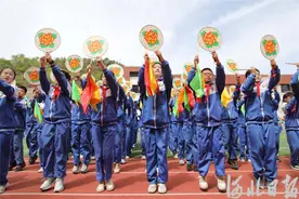 河北承德：阳光大课间 非遗进校园图片