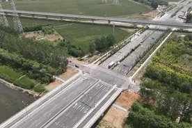 济南奥体中路北延全线贯通图片