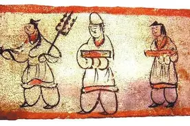 撸串饮酒 古墓壁画砖里的魏晋风尚生活图片