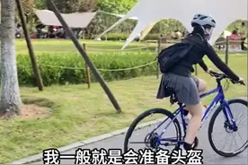 武汉女生骑行40公里打卡东湖心型绿道：骑行生涯不到一个月，未来想挑战50公里以上更长距离图片