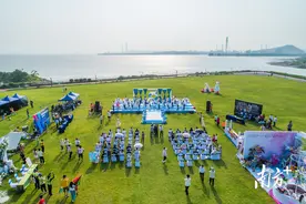 “今天我要嫁给你啦！”滨海湾海边婚礼给你专属浪漫图片