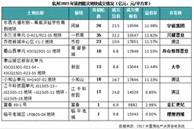 杭州第四批集中供地延续“高热”：9宗地均被民企斩获，最热地块吸引66家房企争夺图片