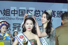 潍坊00后女孩刘婉婷荣获世界小姐中国区冠军图片