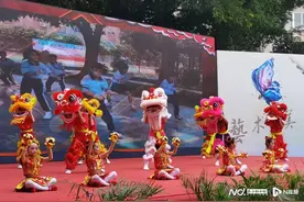 英歌舞燃爆全场、舞龙舞狮齐上阵……这场艺术节有看头图片