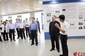 山东技师学院到青岛西海岸新区考察调研图片