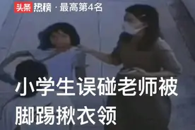 被误碰后脚踢拉扯小学生，当事老师被火速解聘图片