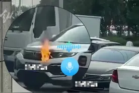 汽车街头起火，河北12岁少年上演“教科书式”灭火获全网点赞！图片