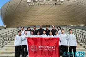 西安电子科技大学女子排球队在中国大学生排球联赛获佳绩图片