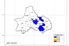 成都7级大风来了图片