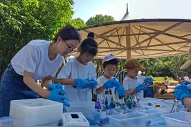 废旧材料会“说话”！这个幼儿园的涂鸦艺术节走过了18个年头图片