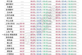 上海地铁最新首末班车时刻表【2023年8月1日启用】图片