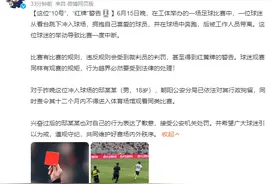 18岁小伙闯球场被行拘且1年内不得入场，足球解说：该行为不应提倡和效仿图片