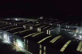 红视频｜娄底：重点项目挑灯夜战抢工期图片