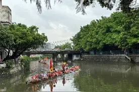 “请龙”啦！海珠龙潭村举行采青仪式图片