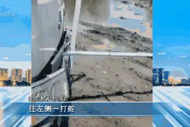 开车撞上护栏被金属管子洞穿胸膛，司机：差一点命就没了图片