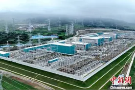 四川白鹤滩至浙江特高压工程输电能力达800万千瓦图片