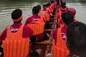 龙舟队因逆水行舟火遍全网，队员讲述背后的故事图片