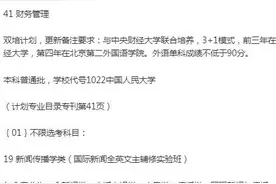 北京市高考生注意！ 高招专业目录有调整图片