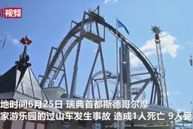 瑞典最古老游乐园发生过山车事故 致1人死9人伤图片
