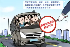 （图表·漫画）［法治］维护交通安全图片