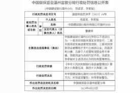 建行温州分行被罚185万：项目贷款未实贷实付等图片