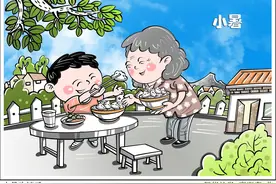 （图表·漫画）［二十四节气·小暑］小暑吃饺子图片