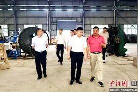 山西垣曲县委副书记、县长马巍带队赴成都招商考察图片