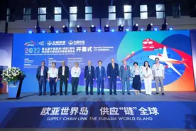 上合示范区C位亮相2023成都国际供应链与物流技术装备博览会图片
