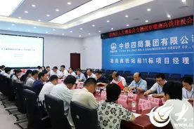 梁山县人大常委会对雄商高铁梁山段建设情况进行专题视察图片