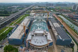 国之重器！浙大超重力离心模拟与实验装置项目实验大楼结顶图片