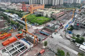 图片新闻|轨道交通24号线建设有序推进图片