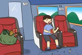 坐火车时，哪些行为你最不能忍受？图片