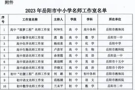 2023年岳阳市中小学名师工作室——“莫慧学前教育名师工作室”成立啦！图片