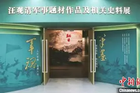 笔墨军魂 汪观清军事题材作品及相关史料展在沪展出图片