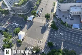福州闹市路口现“巨伞”！或逐步推广！图片