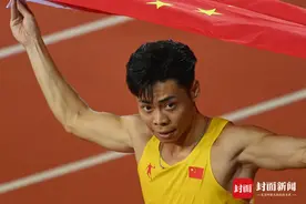 男子100米铜牌得主陈冠锋：苏炳添曾录制视频为其加油 起跑和途中跑技术有所调整图片