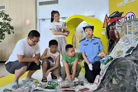 全省首创！济青高速章丘服务区多了一处交通安全网红打卡点图片
