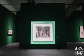 从两百画作看齐白石张大千傅抱石的“以启山林”图片