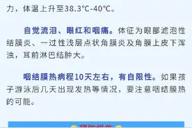 警惕这10种“游泳病”，儿童游泳安全知识要掌握→图片