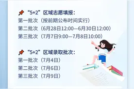 @考生及家长 成都市高中招生志愿填报及录取时间公布图片