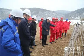 延长石油管道运输公司党委书记、执行董事郭广文到第三分公司检查调研图片