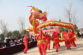邹城峄山二月二古庙会盛大开幕图片