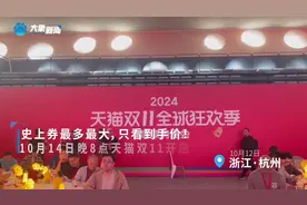 10月14日晚8点天猫双11开启，政府补贴首次叠加优惠图片