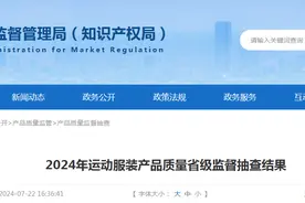 【山东】2024年运动服装产品质量省级监督抽查结果图片