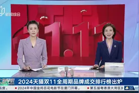 2024天猫双11全周期品牌成交排行榜出炉 苹果、小米、华为拿下手机品牌前三视频封面